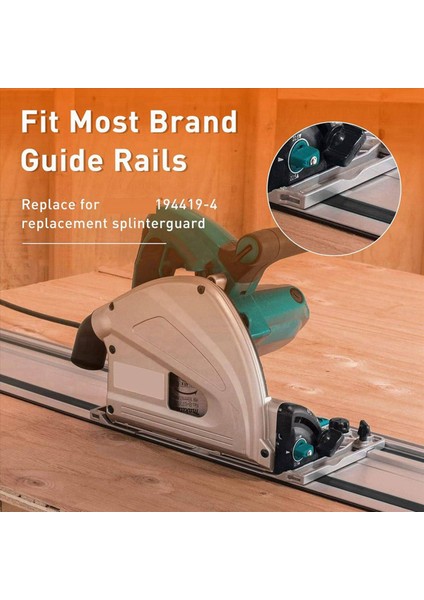 2pcs Rulo Kılavuzu Demiryolu Kıymık Koruma Track Testere Kılavuzu Raylar 423360-7 ve 194419-4 ve 495209 SP6000/MAKITA/FESTO Için 118IN (Yurt Dışından) fiyatları