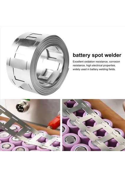 5m 2p 21700 0 15MM Saf Nikel Kemer Braket Nokta Kaynak Makinesi Lityum Pil Nokta Kaynak Nikel Kayışı (Yurt Dışından) indirimleri