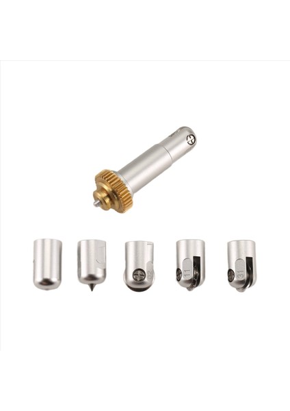 Perforasyon Bıçağı Gravür Ucu Dalgalı Bıçak Ince Debossing Ucu Tek ve Cricut Maker Aracı Için Çift Puanlama Tekerleği (Yurt Dışından)