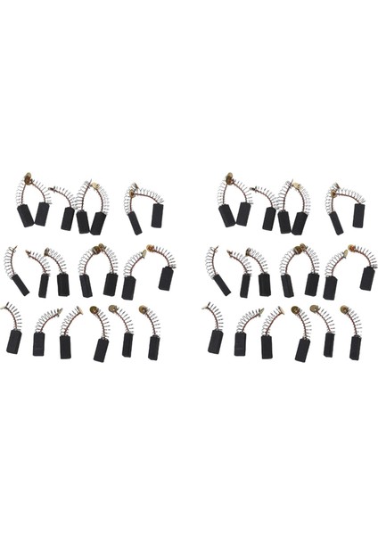 Elektrik Matkabı Için 20 Çift 12 7 x 5 5 x 4mm Motor Karbon Fırçalar (Yurt Dışından)