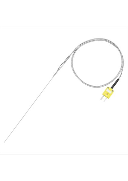 K Tip Termokupl Tapalı Sayacı Sıcaklık Sensörü Probu -50 Ila 1100 ° C 3 3ft Tel 0 5X300MM (Yurt Dışından)