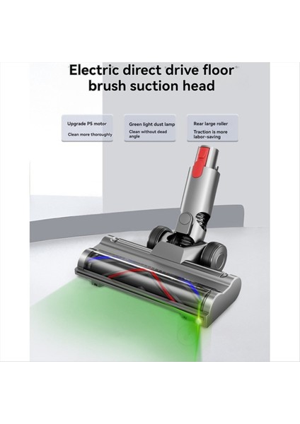 Dyson V7 V8 V10 V11 V15 Ahşap Zemin Halı Için Vakum Bağlanması V LED Işıkları Diğer Kullanma (Yurt Dışından) fırsatları