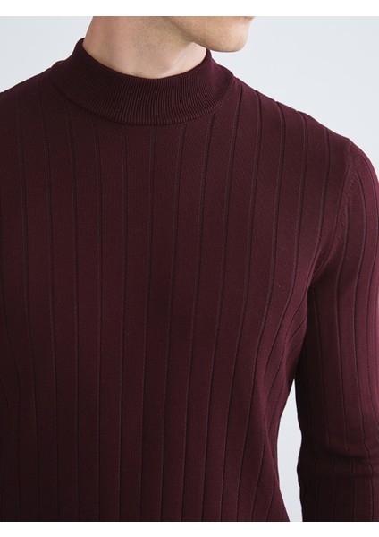 Yeni Sezon Yarım Balıkçı Yaka Erkek Triko Kazak modelleri