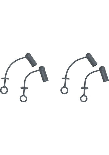 Starlink Kablo Uç Kapakları Için 2x Starlink Montaj Kiti Grommet Grommet Anti-Dust Silikon Koruyucu Kapaklar (Yurt Dışından)