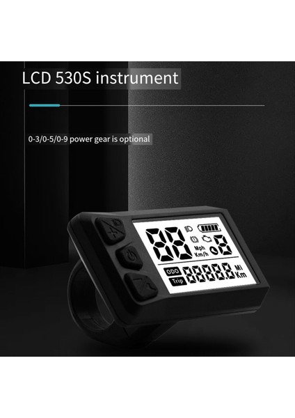 LCD Ekran Bafang Center Motor 530&#39 Lar Kod Tablo BBS01/02/HD Evrensel Kod Tablo Aksesuarları (Yurt Dışından)