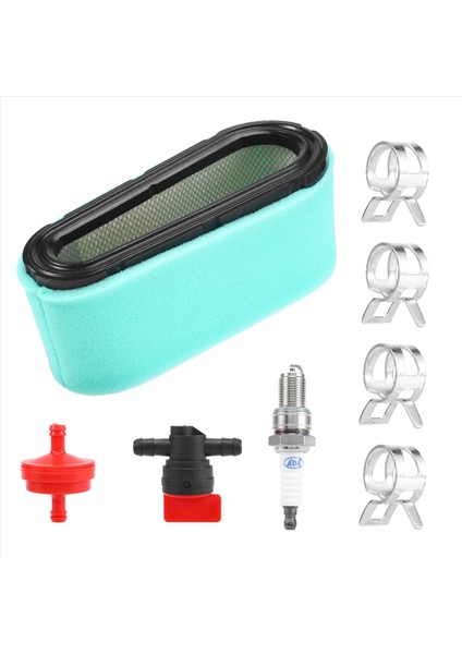 Hava Temizleyici Önsözü Yakıt Kapatma Valf Buji Briggs &amp Stratton Için 496894S 493909S 272403S 12 5-17 Hp Motor (Yurt Dışından) modelleri