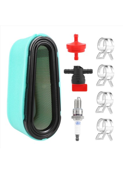 Hava Temizleyici Önsözü Yakıt Kapatma Valf Buji Briggs &amp Stratton Için 496894S 493909S 272403S 12 5-17 Hp Motor (Yurt Dışından) fırsatları