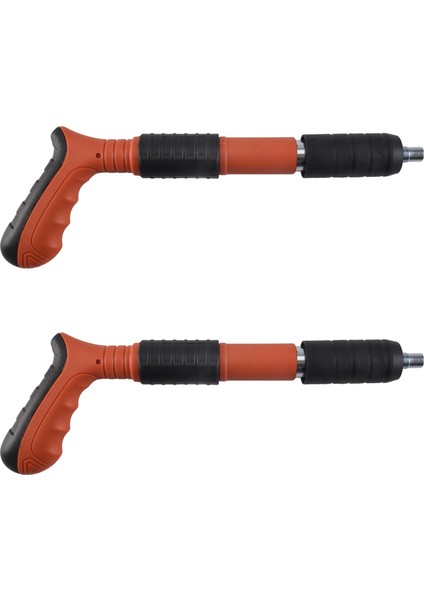 2x Mini Nailer Aracı Manuel Tırnak Makinesi Taşıma Araçları Hava Çivi Makinesi Ayarlanabilir Çimento Duvar Çivi Çivisi Ahşap Işleme (Yurt Dışından)