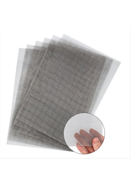 6 Adet Tel Örgü Ekran 20 Örgü Paslanmaz Çelik Örgü Dıy Projeleri Kafes Havalandırma Bahçe Pencere Ekranı Filtre Ağı Vb (Yurt Dışından)