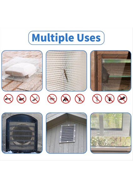 6 Adet Tel Örgü Ekran 20 Örgü Paslanmaz Çelik Örgü Dıy Projeleri Kafes Havalandırma Bahçe Pencere Ekranı Filtre Ağı Vb (Yurt Dışından) indirimleri