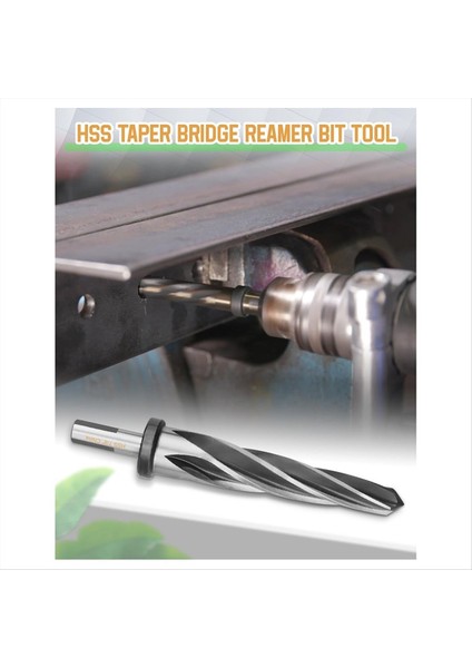 7/8inch Matkap Köprüsü/1/2 Inç Shank M2 Hss ile Inşaat Raybası Bit Çelik Metal Için Konik Kesicilik Raybi Bit Aracı (Yurt Dışından) modelleri