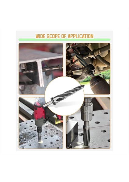 7/8inch Matkap Köprüsü/1/2 Inç Shank M2 Hss ile Inşaat Raybası Bit Çelik Metal Için Konik Kesicilik Raybi Bit Aracı (Yurt Dışından) indirimleri