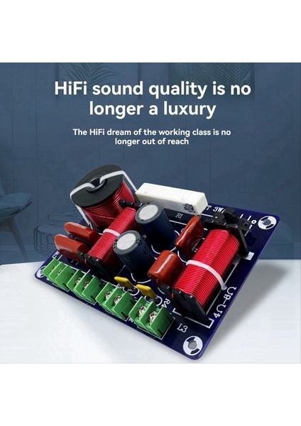 3 Pack Orta ve Düşük Hoparlör Retrofit Crossover 3 Yollu Ses Ayarlanabilir Frekans Bölücü Hifi Sadakat Filtresi (Yurt Dışından) fırsatları