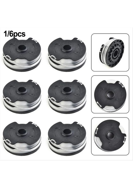 6pcs Lidl/parkside Kablosuz Çim Döşeme Makaraları Için Iplik Makaraları Prta 20-Lı A1 B2 C3 String Bahçe Aracı Değiştirme Parçası (Yurt Dışından) modelleri