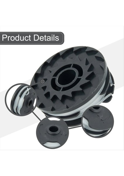 6pcs Lidl/parkside Kablosuz Çim Döşeme Makaraları Için Iplik Makaraları Prta 20-Lı A1 B2 C3 String Bahçe Aracı Değiştirme Parçası (Yurt Dışından) indirimleri