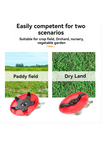 Çim Biçme Makinesi Bahçe Alet Parçaları Için Çok Fonksiyonlu Çim Düzeltici Başlık Fırça Otu Kesici Çit Çim Düzeltici 14 5cm (Yurt Dışından) fiyatları