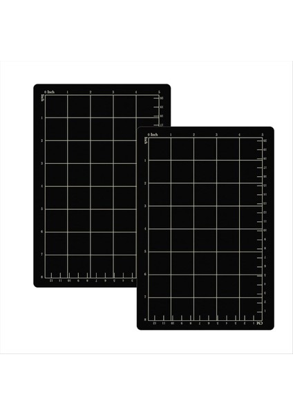 2pcs 9x6 Inç Manyetik Kesme Mat Izgarası Manyetik Aralayıcılar Kabartma Makinesi Die Mat Kesim Manyetik Aracılar A (Yurt Dışından)