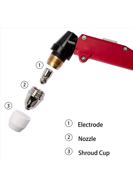 90PCS P80 Plazma Elektrot Uç Nozumu Plazma Kesme Elektrot Nozumu Plazma Sarf Malzeme P-80 Plazma (Yurt Dışından) fiyatları