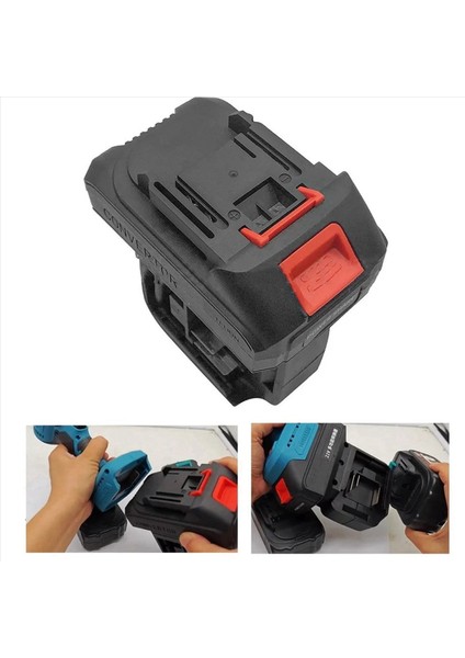 Makita Elektrik Etki Matkap Anahtarı Boşaltma Li-Ion Pil Dönüştürücü Için 2x 2 Arada 1 Elektrikli Alet Pil Adaptörü (Yurt Dışından) fiyatları