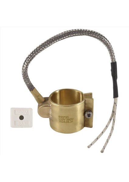110V 380W 35MMX35MM Enjekte Kalıp Isıtma Elemanları Enjeksiyon Kalıp Makinesi Için Pirinç Bant Isıtıcı (Yurt Dışından) fiyatları