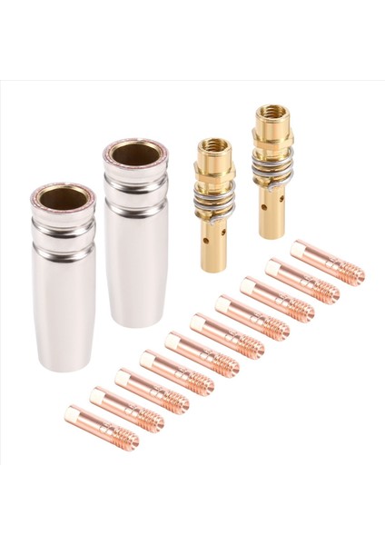 14PCS 15AK Kaynak Aksesuarları Sarf Malları 0 6mm Mig Torch Gaz Missül Ipucu 15AK Mig Tutucusu (Yurt Dışından) modelleri