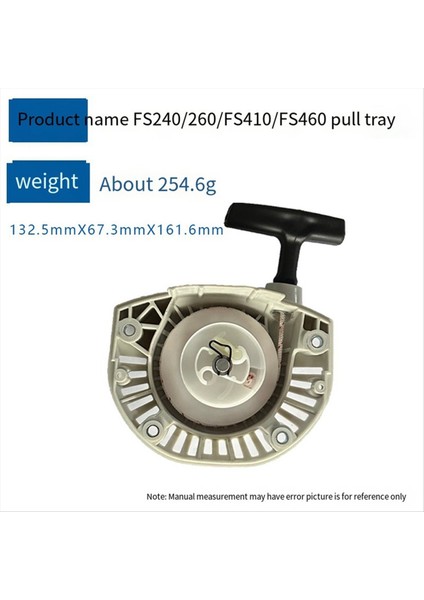 Stıhl FS240 El Çekme Için 4147-190-4003 Çekme Plakası FS260 FS410 FS460 Fırça Kesici Başlat Çekme Plakası (Yurt Dışından) fırsatları