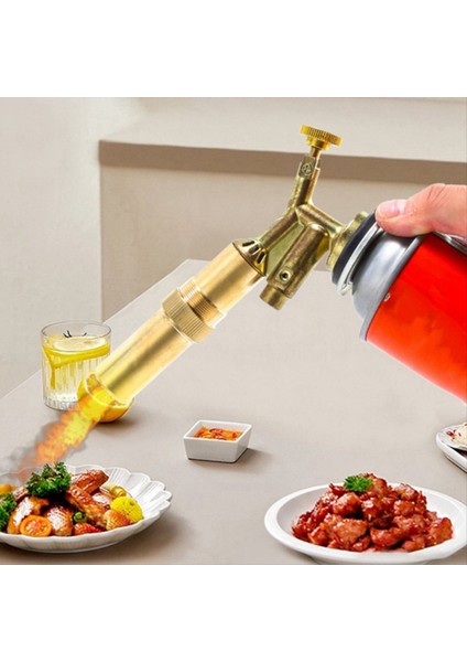 Kaynak Gaz Brülör Alev Aracı Blower Saf Bakır Gaz Kaynak Malzemeleri Barbekü Otomatik Ateşleme Mutfak Pişirme Aracı (Yurt Dışından) fırsatları