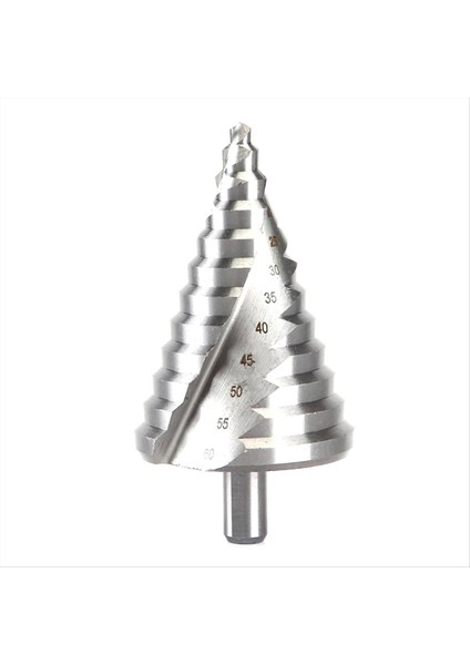 6-60MM Adım Matkap Bit Spiral Groove Pagoda Delik Metal Sayfası Koni Matkap Bit Üçgen Shank Adım Delik Açıcı Raybi (Yurt Dışından)