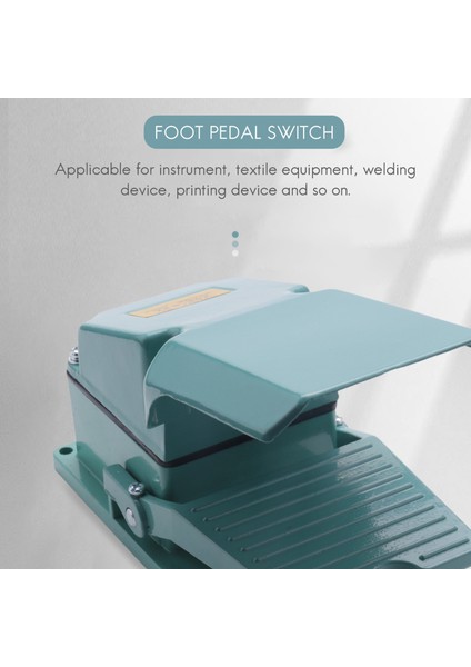 TFS-302 Ayak Anahtar Pedalı Anahtarı 15A Ac 250V 50Hz Tekstil Ekipmanı Kaynak Cihazı Baskı Cihazı Için (Yurt Dışından) modelleri