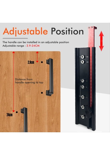 Matkap Kılavuzu Punch Bulucu Tutağı Açık Delik Bulucu Ağaç Işleme Dolap Kulpları ve Çekme Deliği Punch (Yurt Dışından) modelleri