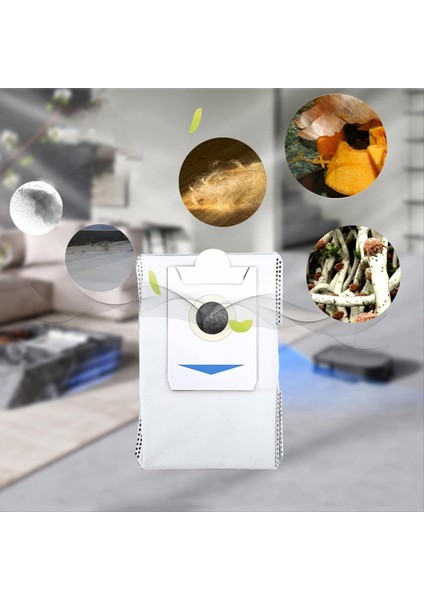 Ecovacs Deebot T30S Robot Vacum Seğerleri Ana Yan Fırça Hepa Filtreleri Mop Bez Toz Torbaları Yedek Parçalar (Yurt Dışından) indirimleri