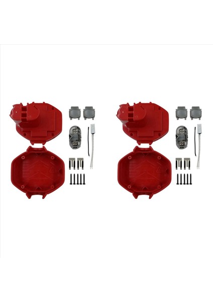2x ML1420 Makita Için Pil Plastik Kılıf 14 4V 11420 1422 1433 1434 1435 14359 192699-A 198358-3 Nı-Cd Nı-Mh Pil (Yurt Dışından)