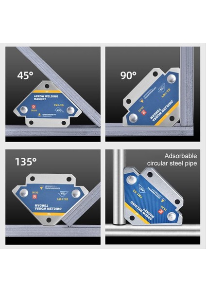 28LB Kaynak Mıknatısları Ağır Hizmet Tipi Mags Sahibi 4pcs 3inch Mukavemetli Güçlü Manyetik Kelepçeler Ok Tutucu (Yurt Dışından) modelleri