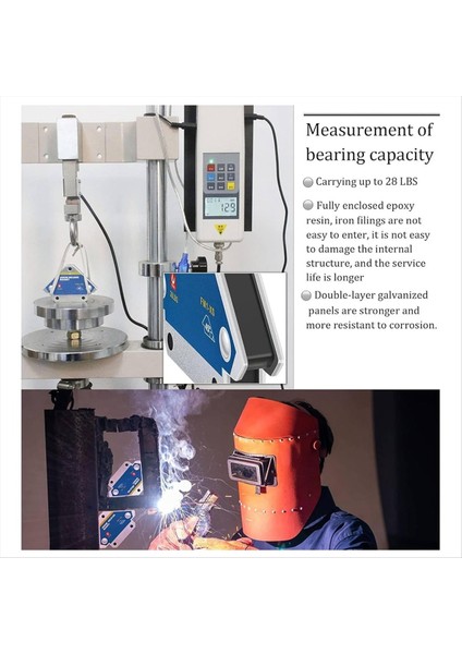 28LB Kaynak Mıknatısları Ağır Hizmet Tipi Mags Sahibi 4pcs 3inch Mukavemetli Güçlü Manyetik Kelepçeler Ok Tutucu (Yurt Dışından) indirimleri