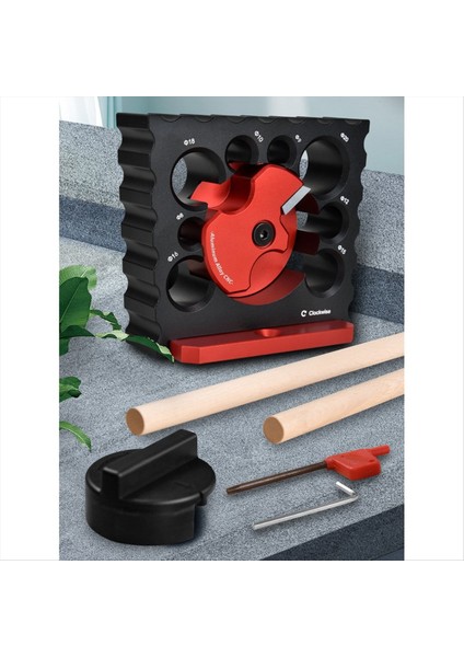 Elektrikli Matkap Yapımı Yuvarlak Dübel Yarı Otomatik Döner Kesici Çoklu Diyafram Yuvarlak Doweler Ağaç Işleme Yardımcı Alet (Yurt Dışından) indirimleri