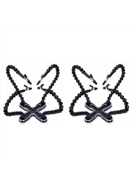 8pc Esnek Kollu 2x Lehimleme Istasyonu Lehimleme Demir Tutucu Üçüncü Yardım El Alet Pcb Kaynak Onarımı (Yurt Dışından)