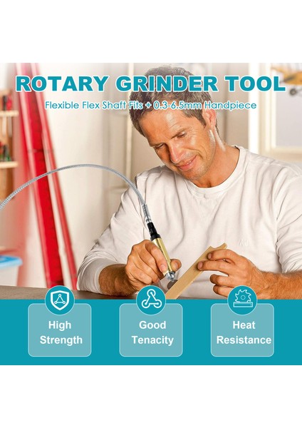 Döner Öğütücü Aleti Esnek Esnek Şaft Uyar + 0 3-6 5mm Dremel Tarzı Matkap Rotary Takım Aksesuarları (Yurt Dışından) fırsatları