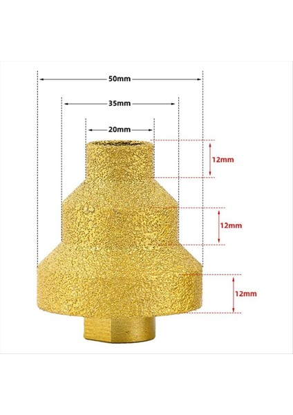 20-35-50MM Pah Drill Bit Bit Açma Öğütücü M10 Iplik Genişlemek Için M10 Iplik Dayanma Duvarcılığı Beton Porselen (Yurt Dışından) modelleri