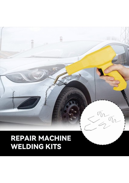 600PCS Sıcak Zımba Plastik Onarım Makinesi Kaynak Kitleri Araç Otomatik Tampon Tampon Tamir Aracı Tüm Arabalar 6 Tip (Yurt Dışından) indirimleri