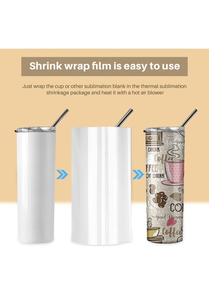 8X12 Inç Süblimasyon Büzülme Şal Kollu 60 Ad (Yurt Dışından) fiyatları