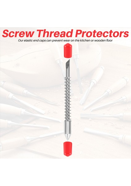 100PCS Kauçuk Uç Kapakları 9 5mm Kimlik Pvc Yuvarlak Tüp Cıvata Kapağı Kapak Vidası Koruyucular Kırmızı (Yurt Dışından) fırsatları