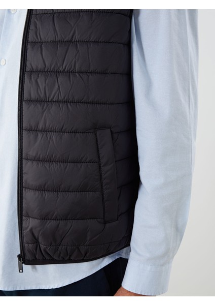 Yeni Sezon Standart Kalıp Dik Yaka Erkek Şişme Yelek modelleri