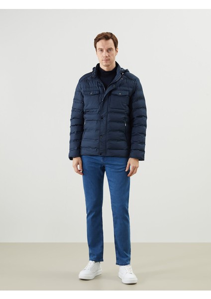 Yeni Sezon Standart Kalıp Dik Yaka Erkek Şişme Mont fiyatları