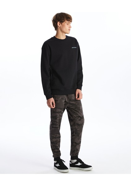 Yeni Sezon Standart Kalıp Erkek Kalın Jogger Eşofman Altı