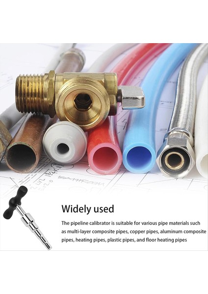 Boru Kalibrasyon Aracı Tüp Genişletici Çok Katmanlı Kompozit Boru Için Bozulma Pex Boruları Için Ppr Reamer Kalibratör (Yurt Dışından) indirimleri