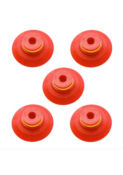 Endüstriyel Düz Vakum Emme Kupası F Serisi Tek Katmanlı Silikon Robotik Kol Aksesuarı Kaburga 5 Adet Paket F30 (Yurt Dışından)