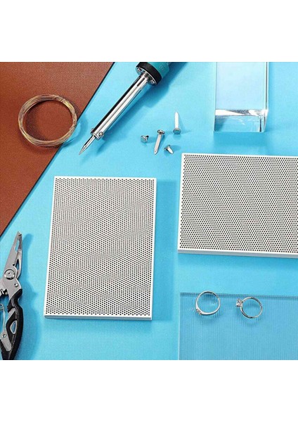 16 Pcs Petek Kaynak Bloğu Seramik Kaynak Plakası Kaynak Bloğu Panel Kaynak Yapımı Kit Kuyumcu Fusioncasting Araçları (Yurt Dışından) modelleri