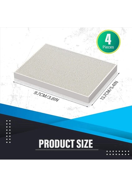 16 Pcs Petek Kaynak Bloğu Seramik Kaynak Plakası Kaynak Bloğu Panel Kaynak Yapımı Kit Kuyumcu Fusioncasting Araçları (Yurt Dışından) fırsatları