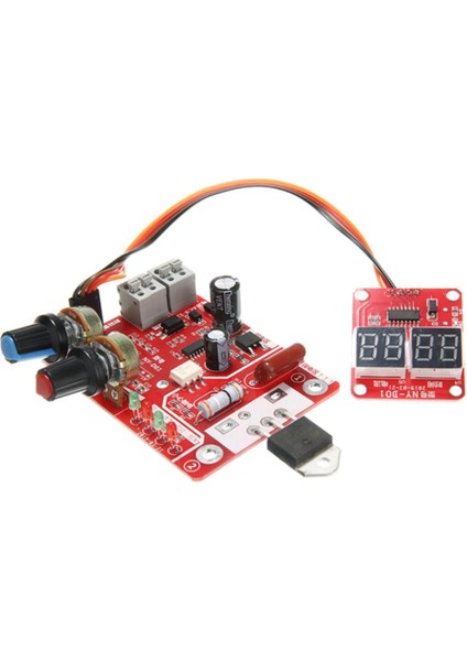 NY-D01 Spot Kaynakçı Kontrol Kartı 40A 100A Dijital Nokta Kaynak Makinesi Zamanı ve Akım Kontrol Ekran Spot Kaynakçı (40A) (Yurt Dışından)