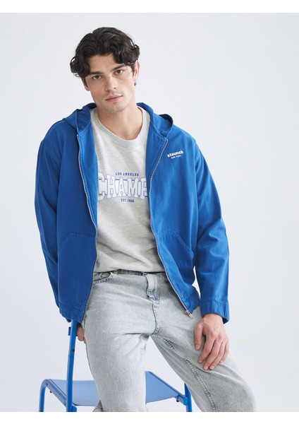 Yeni Sezon Rahat Kalıp Erkek Jean Ceket